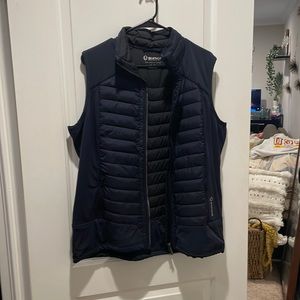 Navy athletic vest